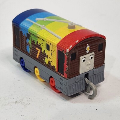 Thomas & Friends Metal Trains Toby Paint Splash 2020 Mattel #W33AA