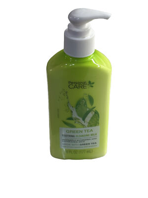 Personal Care Green Tea Soothing Cleansing Milk Make Up Remover W/Green Tea 6oz
