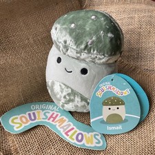 BRAND NEW +Tags Squishmallows ISMAIL the Mushroom Exclusive 5” Velvet Squad