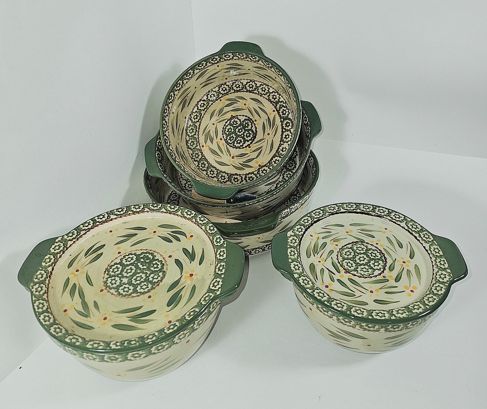 Temptations Bakeware byTara 7 pcs Old World Green OvenDishwasher