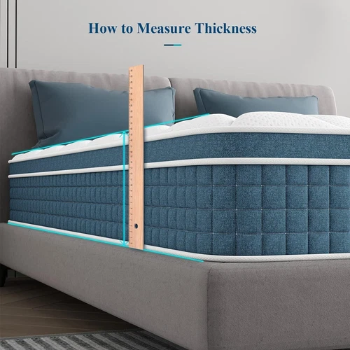 LUXURY ORTHOPAEDIC POCKET 4000 SPRUNG MATTRESS 3FT 4FT6 5FT KING SIZE - Picture 2 of 15