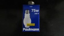 Paulmann Halogenlampe E27 75W matt wie Osram Halolux BT