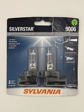 Sylvania 9006 SilverStar Halogen High Performance Headlight Pair Set 2 Bulbs