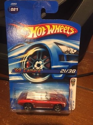 2006 Hot Wheels First Editions '69 Camaro #21 Orange