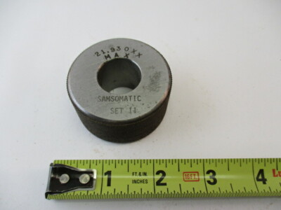 21.930 mm, Class XX MAX Master Setting Ring Bore Gage, Set Tool, Bright Bore EC