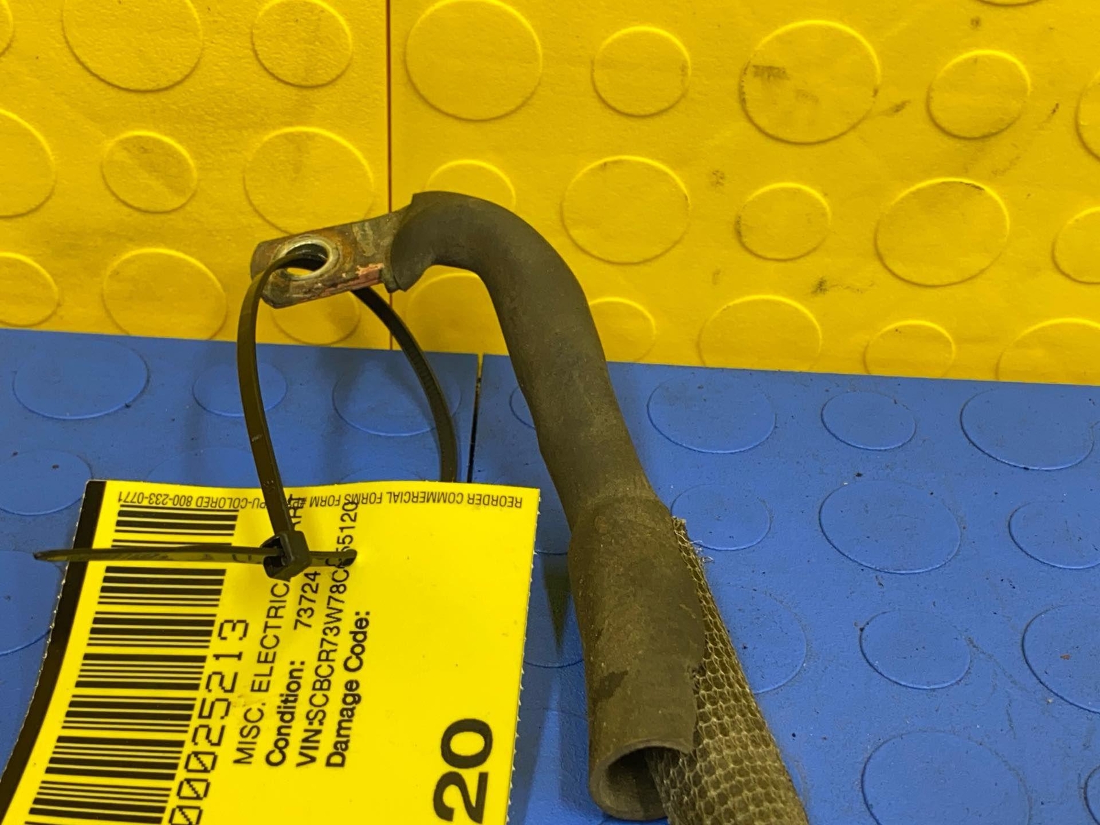 08 09 10 11 BENTLEY Continental GT Alternator Starter Cable Wire OEM 3W0971230A