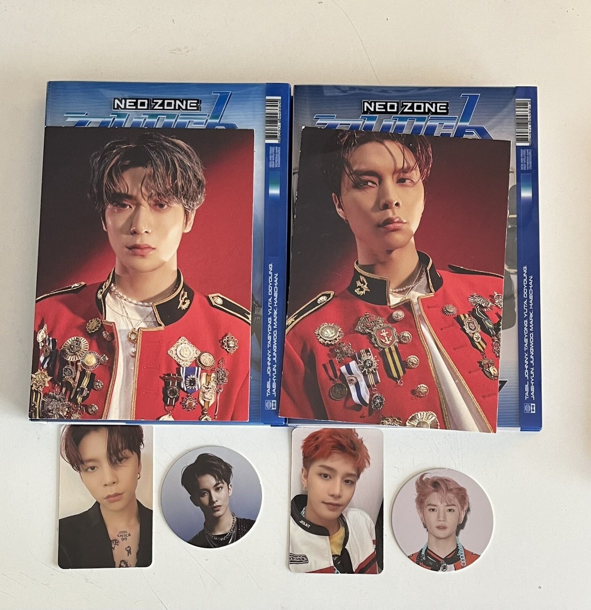 NCT 127 neo zone punch albums: BOTH VERSIONS + PHOTO CARDS | eBay