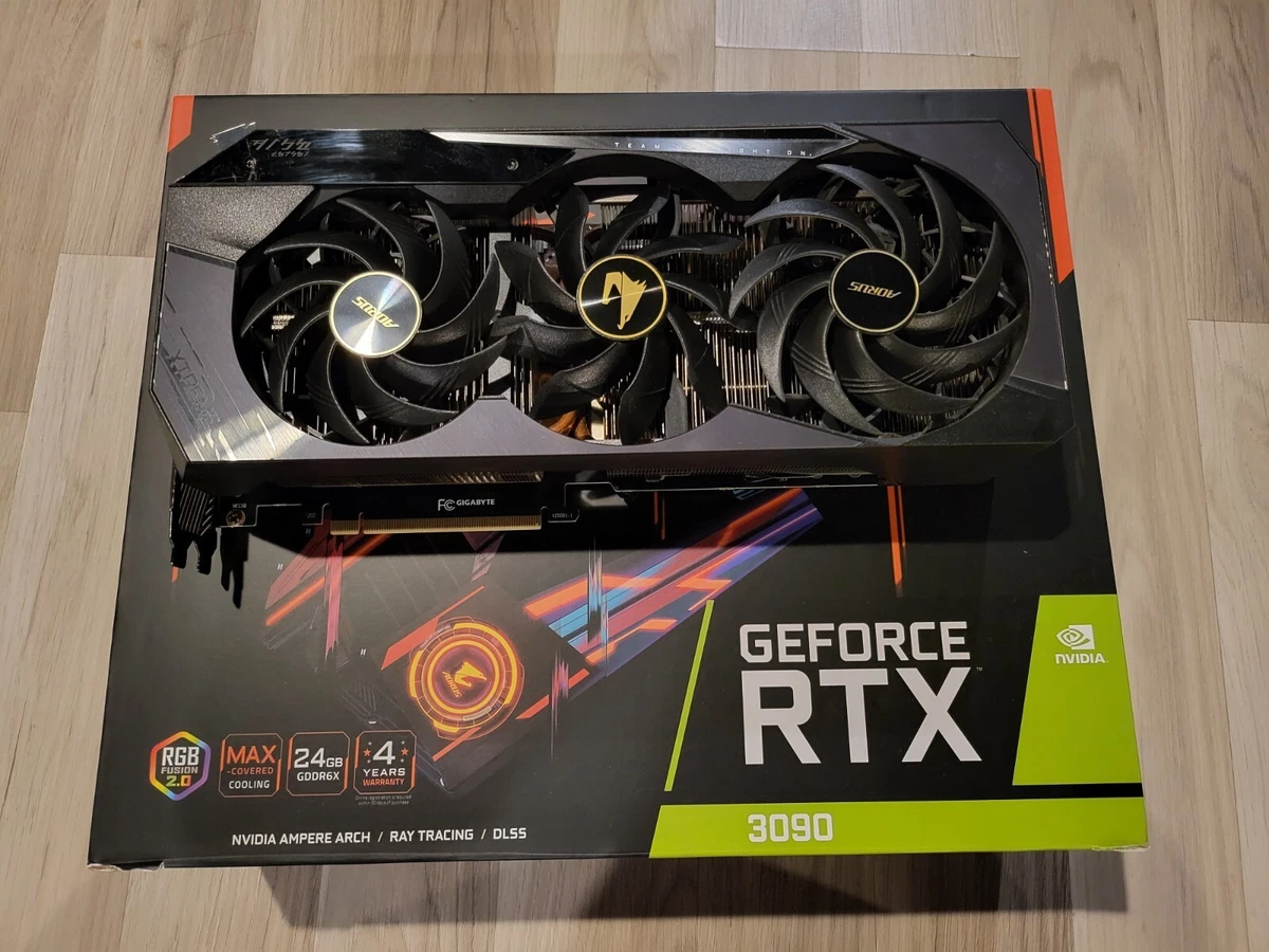 GIGABYTE AORUS GeForce RTX 3090 XTREME 24GB GDDR6X Graphics Card