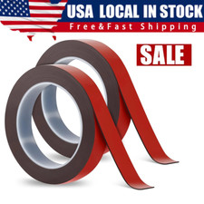 2X Auto Tape Acrylic Foam Double Sided Back Mounting Adhesive Car 32ft 10mx10mm
