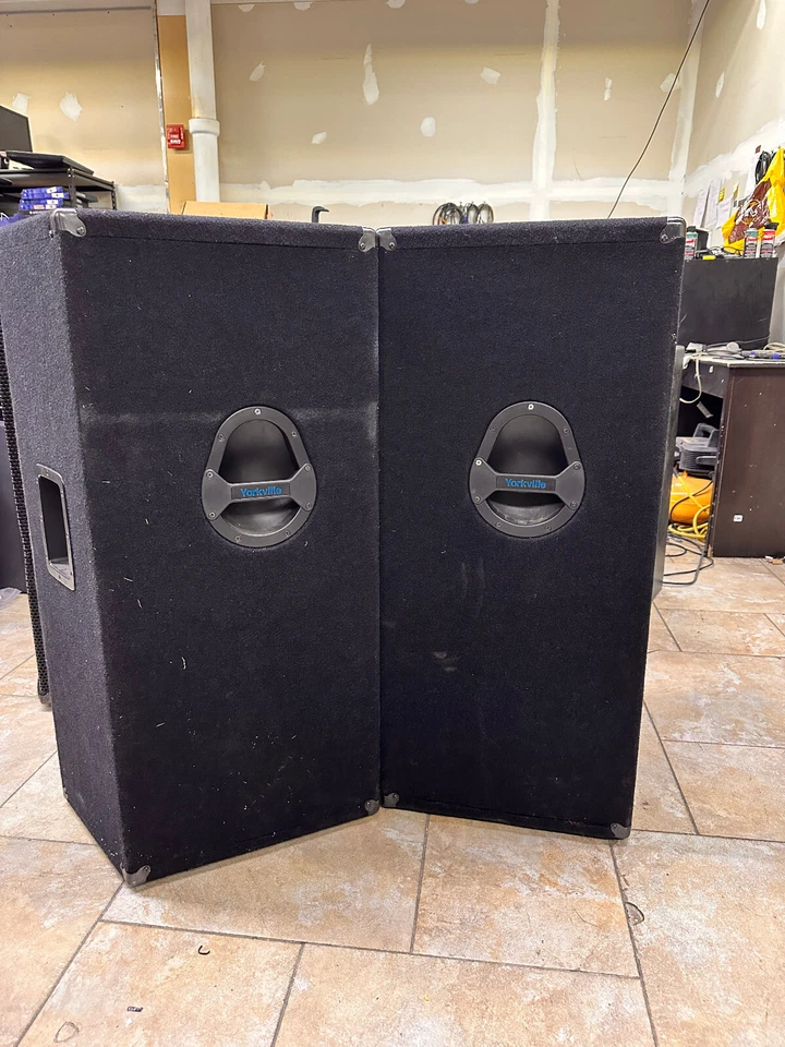 Yorkville Y253 Dual 15" Full Range Passive Speakers PAIR 400 Watts - Image 3 of 4