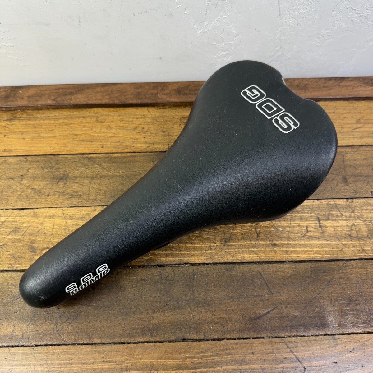 Vintage SDG Seat Comp Black Black BMX Speed Defies Gravity MTB
