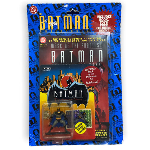 The Batman Adventures Set - Mask Of The Phantasm, Coloring Book, Batman Die-Cast - Picture 1 of 6