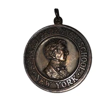 Seward Park High School Alumni Award Scholarship 1945 New York Bronze Medal