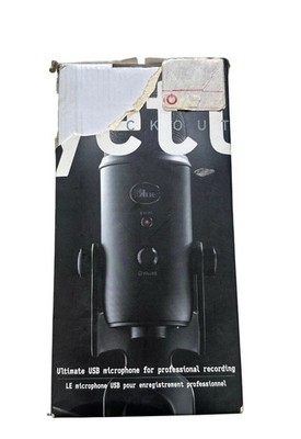 Blue Microphones - Blue Yeti Professional USB Condenser Blackout Edition