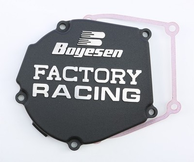 Boyesen Factory Ignition Cover - Black Motorcycle Dirt Bike SC-12AB 59-7412AB
