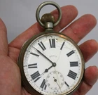 8 Day Antique  Goliath pocket watch Working DOXA