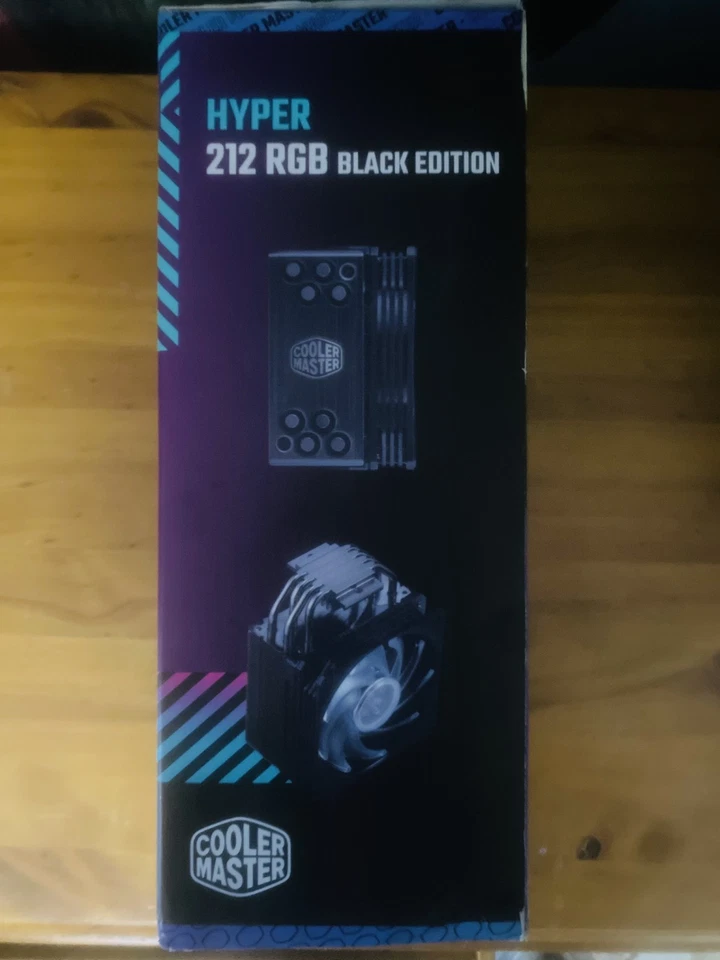 Cooler Master Hyper 212 RGB Black Edition CPU Fan with Heatsink and LGA1700 - Image 2 of 4