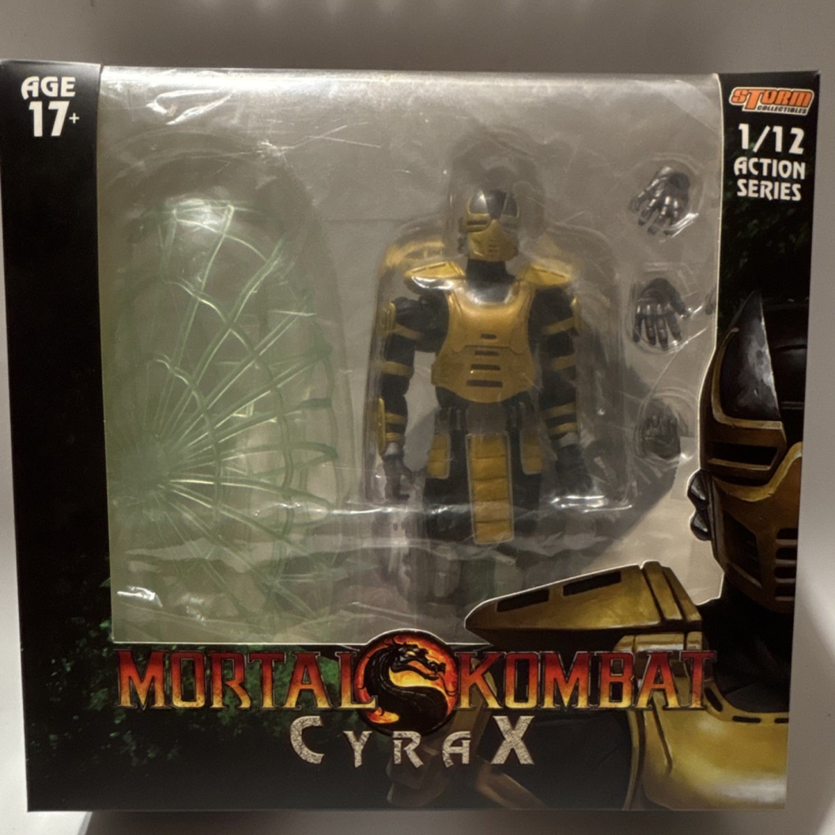 Storm Collectibles Mortal Kombat Cyrax 1:12 Action Series Figure w