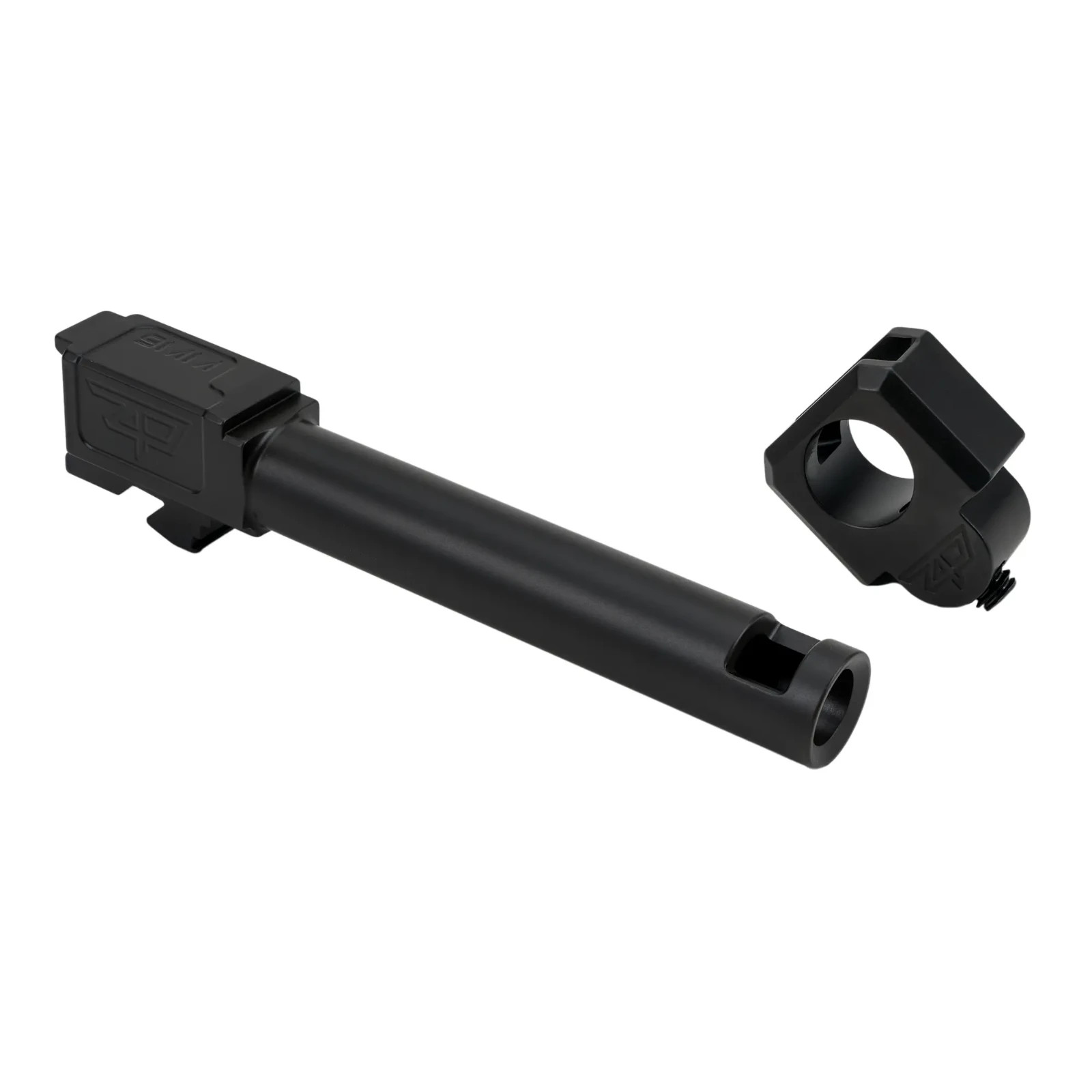 Compensated Glock Zaffiri Precision Glock 19 Gen 1-4 Threadless Compensator & Barrel ...