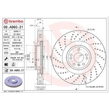 2x Bremsscheibe vorne für Mercedes GL-Klasse X166 GLE C292 W166 GLS | 26208173 2x Bremsscheibe vorne für Mercedes GL-Klasse X166 GLE C292 W166 GLS | 26208173