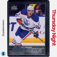 2015 UPPER DECK SERIES 1 #201 CONNOR MCDAVID YOUNG GUNS RC ROOKIE