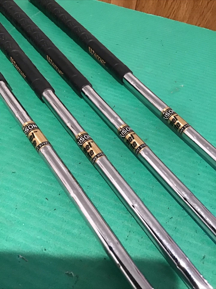 Juego de 4 Warrior Custom Golf 15* 18* 21* 24* Juego Híbrido LH Regular Acero Foto 4 de 4