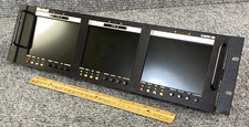 Marshall V-R563P-SDI Triple 5.6" LCD Monitor, Rack Mountable Unit Only