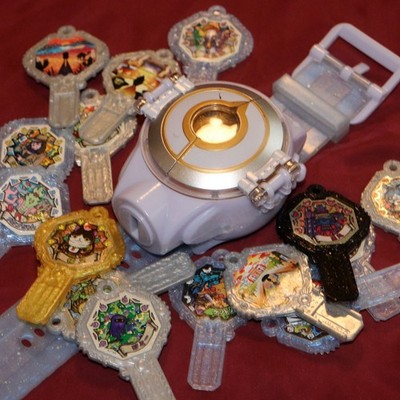 DX YOKAI WATCH Elder 15p Ark Keystone Summono Brace Elda Henshin Shadowside