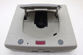 Saturn White Console HST-3220 As is Official Sega SS Japan