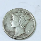 1942 S MERCURY DIME *90% SILVER, Circulated Coin, Free Shipping #6771