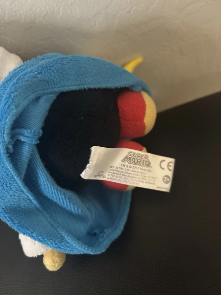 Peluche pequeño Bowser Jr, Koopa Troopa y Magic Koopa Foto 3 de 4