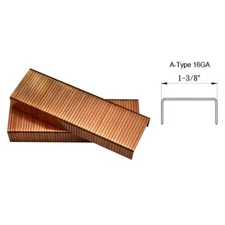 5/8" LEG x 1-3/8" CROWN A-TYPE CARTON CLOSING STAPLES 20,000ct | CA58X10