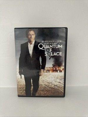 James Bond Quantum of Solace DVD Daniel Craig Movie Tall Case