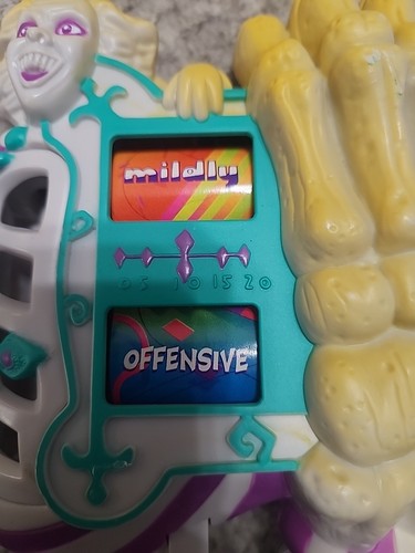 Vintage Beetlejuice 1990 Kenner Gross Out Meter Toy -NO Bug - Picture 5 of 6