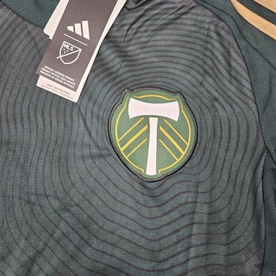 Adidas Portland Timbers Jersey Green Home MLS Soccer IV9938