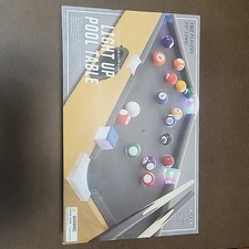 Pool Mini Game Light Up Tabletop Table Billiards Billiard Indoor Kids Portable