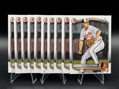 Lot (x10) 2025 Bowman Draft 1st Base Paper JT Quinn #BD-85 Orioles