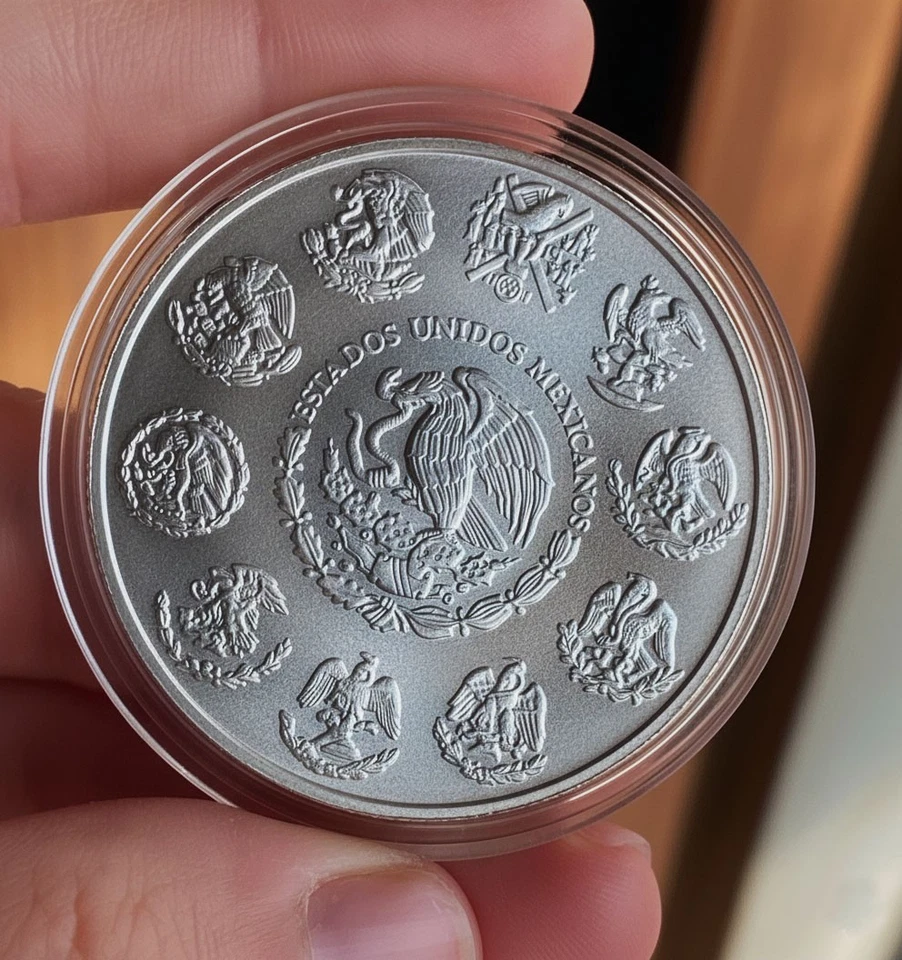 MESSICO 1 ONCIA OZ 2024 LIBERTAD ARGENTO SILVER PURO 999 LUSTRO GEM BU - Immagine 2 di 4