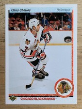 1990-91 Upper Deck French #422 Chris Chelios