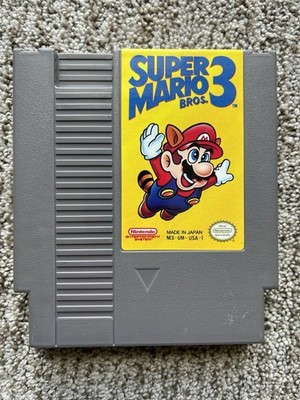 Super Mario Bros. 3 (Nintendo NES, 1990) Tested Works Well