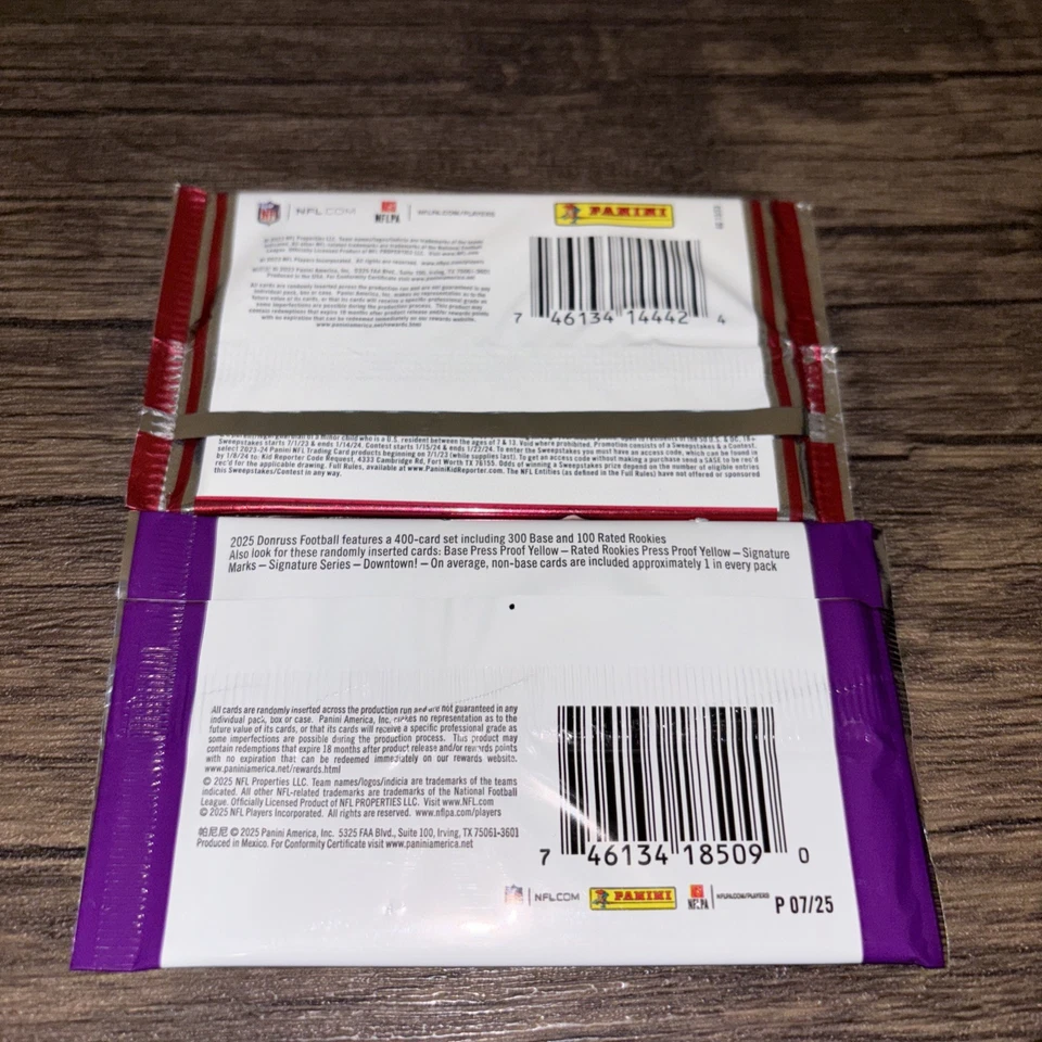 2023 Panini Absolute Football & 2025 Donruss Football-5 Card Pack**Ships Free*** - Image 4 of 4