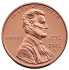 Photo of a 2026-D Lincoln Shield Cent from an eBay listing that sold on Jul 16, 2026