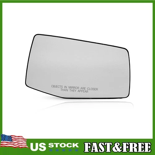 Passenger Side Mirror Glass Heated For 2019-2024 Sierra Silverado 1500 2500 3500