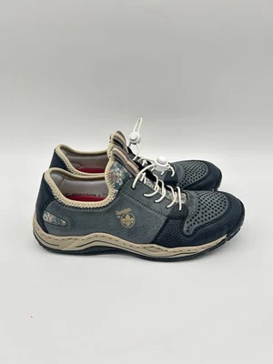 Rieker Damen Slipper Dunkelblau EUR 42 - Bild 1 von 4