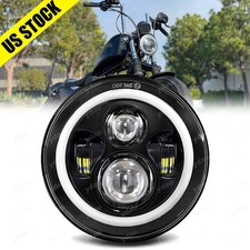 5.75 5-34 Led Headlight Hilo Turn Signal For Honda Rebel Cmx125 Cmx 500 250