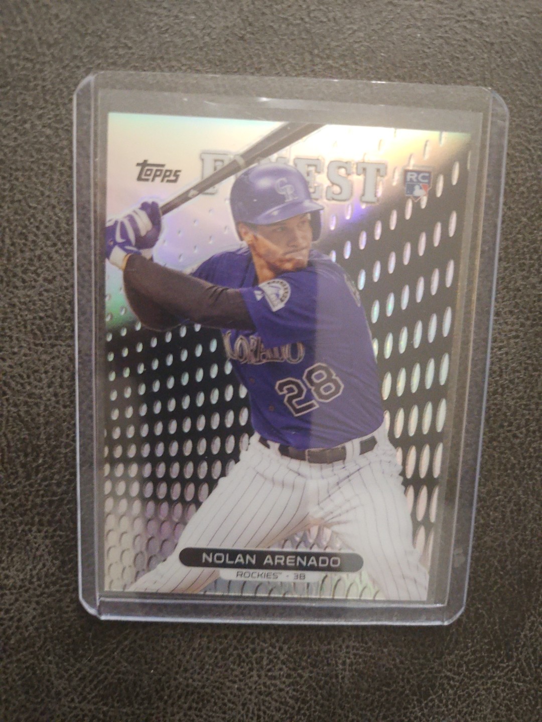 2013 TOPPS FINEST NOLAN ARENADO REFRACTOR RC ROCKIES CARDINALS