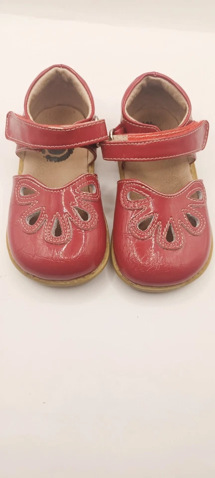 Livie & Luca Petal Shoes Lot Toddler Size 7 Baby Blue & Dark Pink Hook & Loop - Image 4 of 4