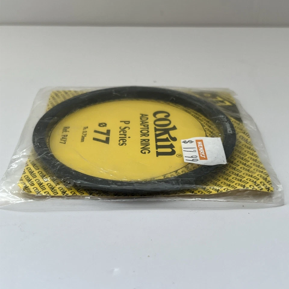 Anillo Adaptador Cokin Serie P 77mm P477 Hecho en Francia Sistema Rosca a P Cámara Foto 3 de 4