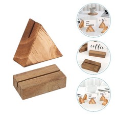  10 Pcs Greeting Card Display Stand Trading Business Cards Holder for Desk