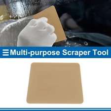 1 Pcs Car Squeegee for Film Gold Tone 10.5cm L Multifunctional Scraper Tool